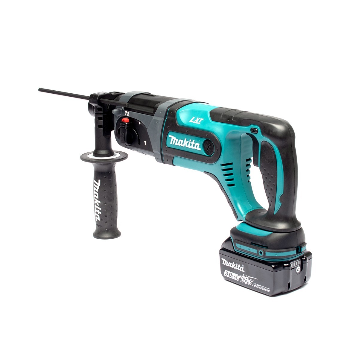 MAKITA สว่านโรตารี่ไร้สาย 18 โวลต์ ขนาด 20 มม. (13/16 นิ้ว) รุ่น DHR241RFE ขนาดหัวจับดอกสว่าน 1/2 นิ้ว ใช้กับดอกสว่าน SDS PLUS รวมแบตเตอรี่-