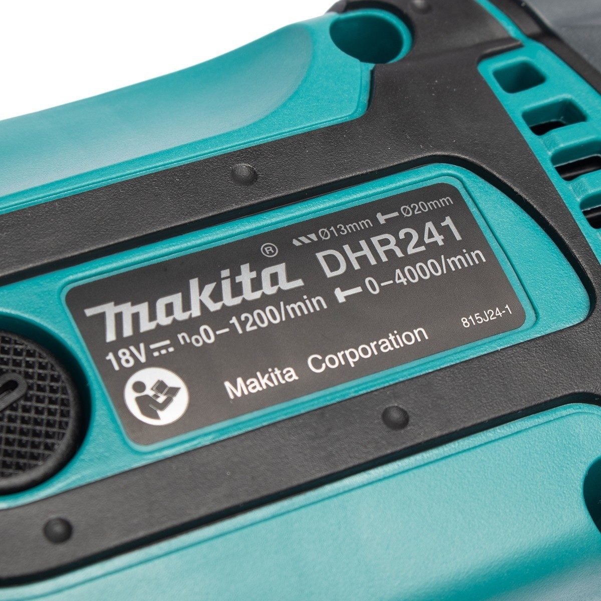 MAKITA สว่านโรตารี่ไร้สาย 18 โวลต์ ขนาด 20 มม. (13/16 นิ้ว) รุ่น DHR241RFE ขนาดหัวจับดอกสว่าน 1/2 นิ้ว ใช้กับดอกสว่าน SDS PLUS รวมแบตเตอรี่-