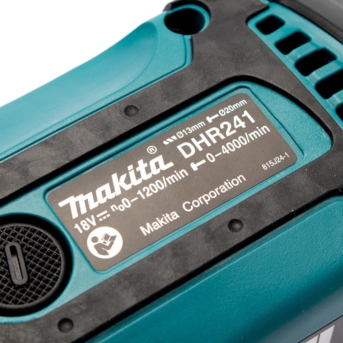 MAKITA สว่านโรตารี่ไร้สาย 18 โวลต์ ขนาด 20 มม. (13/16 นิ้ว) รุ่น DHR241Z ขนาดหัวจับดอกสว่าน 1/2 นิ้ว ใช้กับดอกสว่าน SDS PLUS ไม่รวมแบตเตอรี่