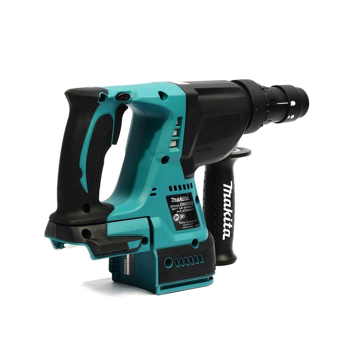 MAKITA สว่านโรตารี่ไร้สาย 18 โวลต์ ขนาด 24 มม. (15/16 นิ้ว) รุ่น DHR243Z ขนาดหัวจับดอกสว่าน 1/2 นิ้ว ใช้กับดอกสว่าน SDS PLUS ไม่รวมแบตเตอรี่