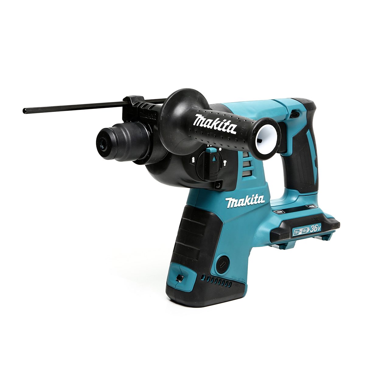 MAKITA สว่านโรตารี่ไร้สาย 36 โวลต์ ขนาด 26 มม. (1 นิ้ว) รุ่น DHR263Z ขนาดหัวจับดอกสว่าน 1/2 นิ้ว ใช้กับดอกสว่าน SDS PLUS ไม่รวมแบตเตอรี่-แท่