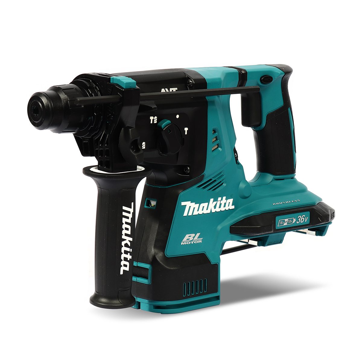 MAKITA สว่านโรตารี่ไร้สาย 36 โวลต์ ขนาด 28 มม. (1-1/8 นิ้ว) รุ่น DHR280Z ขนาดหัวจับดอกสว่าน 1/2 นิ้ว ใช้กับดอกสว่าน SDS PLUS ไม่รวมแบตเตอรี่