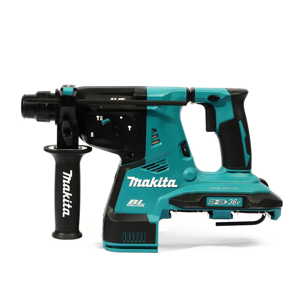 MAKITA สว่านโรตารี่ไร้สาย 36 โวลต์ ขนาด 28 มม. (1-1/8 นิ้ว) รุ่น DHR280Z ขนาดหัวจับดอกสว่าน 1/2 นิ้ว ใช้กับดอกสว่าน SDS PLUS ไม่รวมแบตเตอรี่