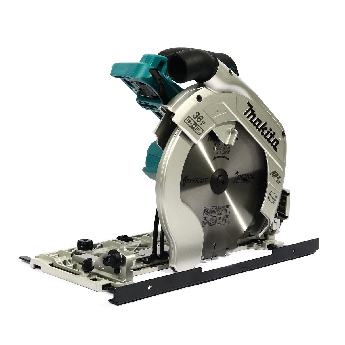 MAKITA เลื่อยวงเดือนไร้สาย 36 โวลต์ ขนาด 9 นิ้ว รุ่น DHS900Z ความเร็วรอบตัวเปล่า 4,500 รอบ/นาที ไม่รวมแบตเตอรี่-แท่นชาร์จ (มากีต้า)