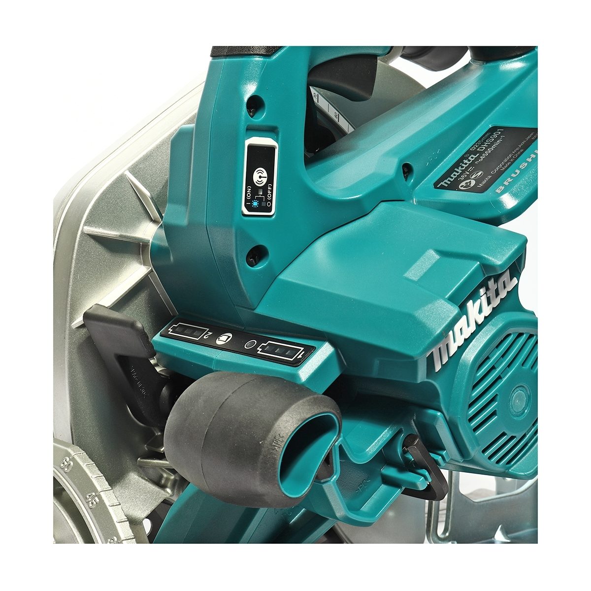 MAKITA เลื่อยวงเดือนไร้สาย 36 โวลต์ ขนาด 9 นิ้ว รุ่น DHS901Z ความเร็วรอบตัวเปล่า 4,500 รอบ/นาที ไม่รวมแบตเตอรี่-แท่นชาร์จ (มากีต้า)