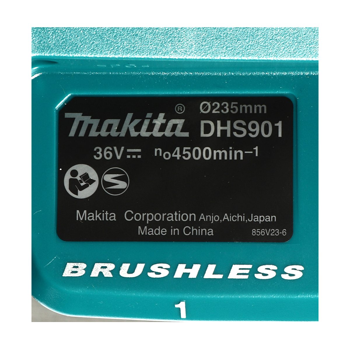 MAKITA เลื่อยวงเดือนไร้สาย 36 โวลต์ ขนาด 9 นิ้ว รุ่น DHS901Z ความเร็วรอบตัวเปล่า 4,500 รอบ/นาที ไม่รวมแบตเตอรี่-แท่นชาร์จ (มากีต้า)