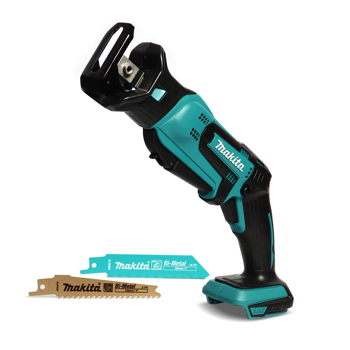 MAKITA เลื่อยชักไร้สาย 18 โวลต์ รุ่น DJR185Z ความยาวช่วงชัก 1/2 นิ้ว ไม่รวมแบตเตอรี่-แท่นชาร์จ (มากีต้า)