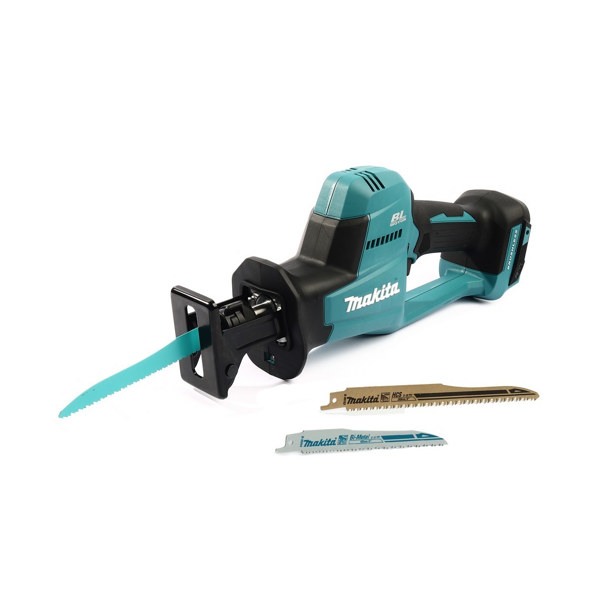 MAKITA เลื่อยชักไร้สาย 18 โวลต์ รุ่น DJR189Z ความยาวช่วงชัก 7/8 นิ้ว ไม่รวมแบตเตอรี่-แท่นชาร์จ (มากีต้า)