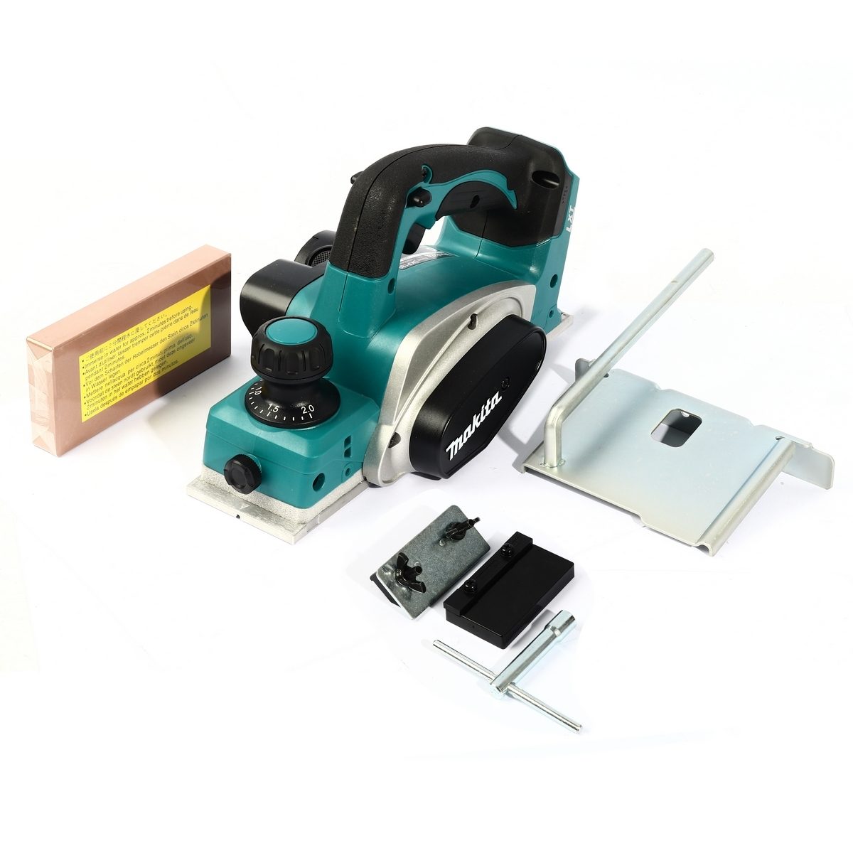MAKITA กบไสไม้ไร้สาย 18 โวลต์ รุ่น DKP180Z ขนาด 82 มม. (3-1/4") ความลึกของการไส 2 มม. ความเร็วรอบ 15,000 RPM ไม่รวมแบตเตอรี่-แท่นชาร์จ (มากี