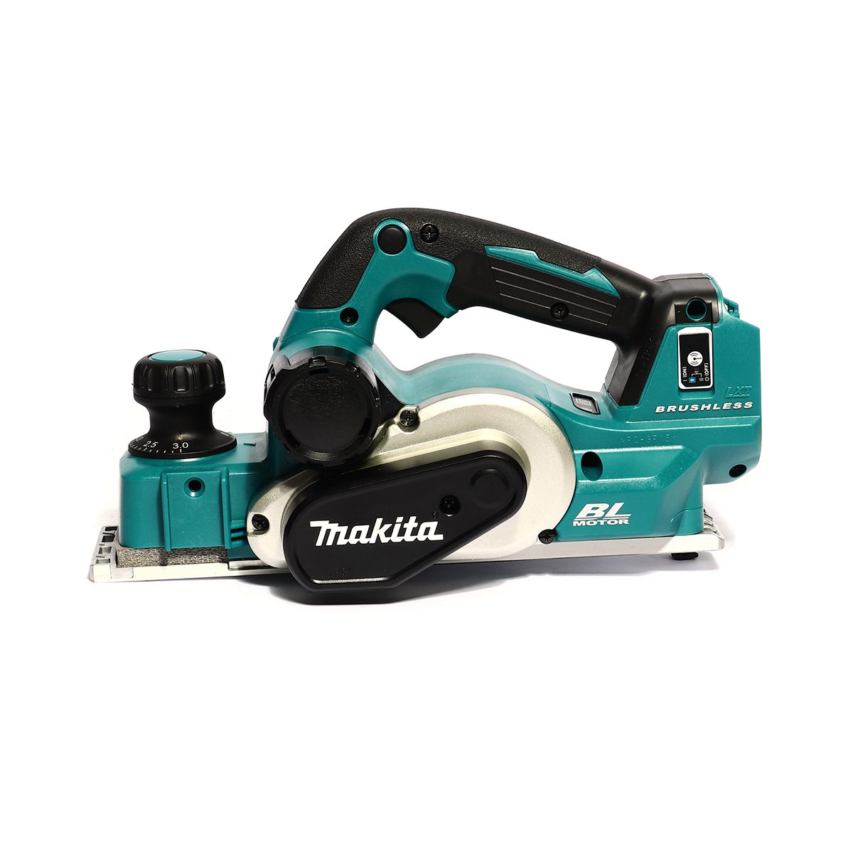 MAKITA (มากีต้า) กบไสไม้ไร้สาย 18 โวลต์ รุ่น DKP181Z ขนาด 82 มม. (3-1/4 นิ้ว) กินเนื้อไม้ลึก 3 มม. (1/8 นิ้ว) มอเตอร์แบบไร้แปรงถ่าน (BL Moto