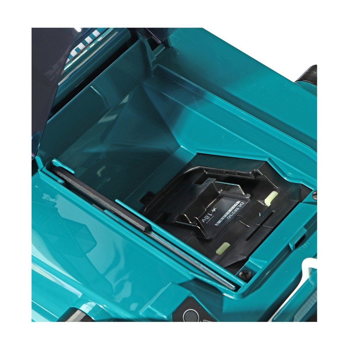 MAKITA รถเข็นตัดหญ้าไร้สาย 18 โวลต์ ความกว้างในการตัด 230 มม. รุ่น DLM230Z กำลังไฟ 560 วัตต์ ถังเก็บหญ้า 20 ลิตร ไม่รวมแบตเตอรี่-แท่นชาร์จ (