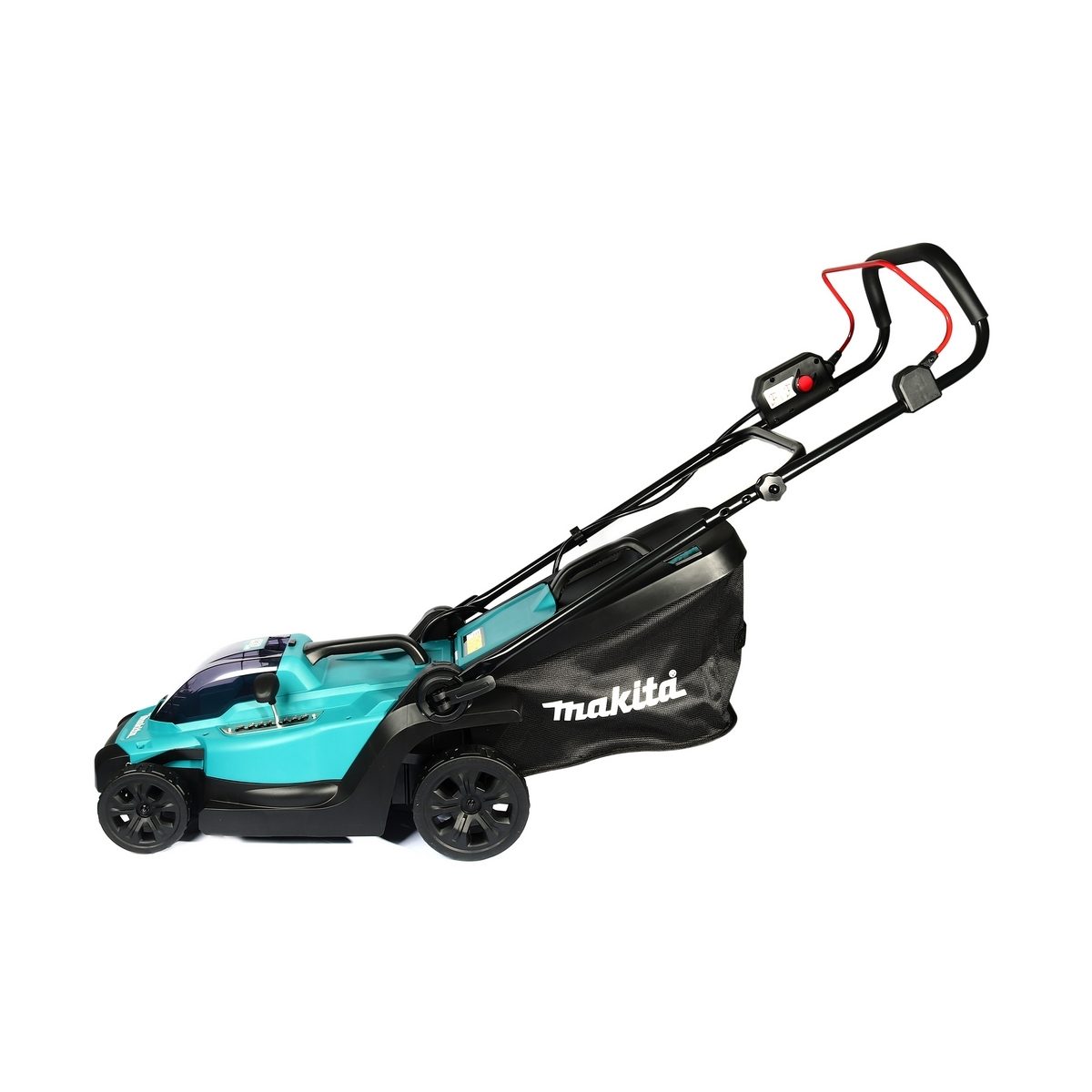 MAKITA รถเข็นตัดหญ้าไร้สาย 18 โวลต์ ความกว้างในการตัด 330 มม. รุ่น DLM330SF กำลังไฟ 450 วัตต์ ถังเก็บหญ้า 30 ลิตร รวมแบตเตอรี่-แท่นชาร์จ (มา