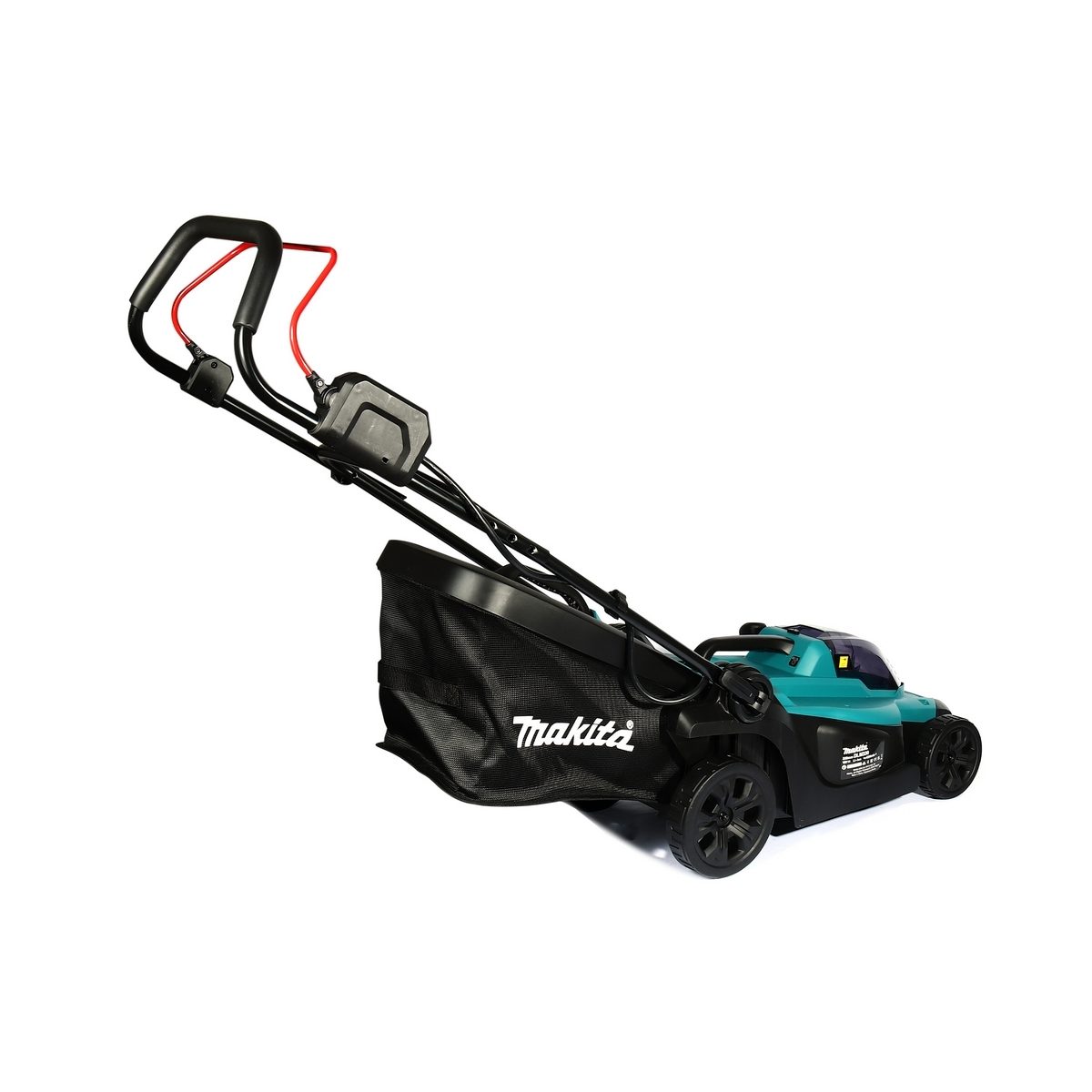 MAKITA รถเข็นตัดหญ้าไร้สาย 18 โวลต์ ความกว้างในการตัด 330 มม. รุ่น DLM330SF กำลังไฟ 450 วัตต์ ถังเก็บหญ้า 30 ลิตร รวมแบตเตอรี่-แท่นชาร์จ (มา