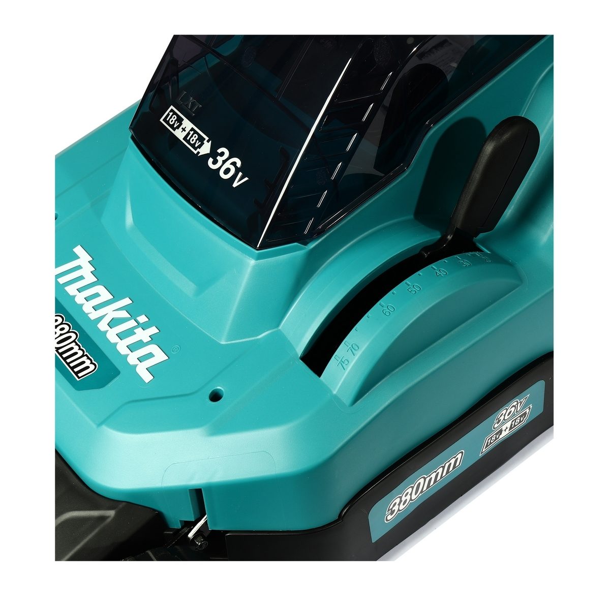 MAKITA รถเข็นตัดหญ้าไร้สาย 36 โวลต์ ความกว้างในการตัด 330 มม. รุ่น DLM330Z กำลังไฟ 900 วัตต์ ถังเก็บหญ้า 40 ลิตร ไม่รวมแบตเตอรี่-แท่นชาร์จ (