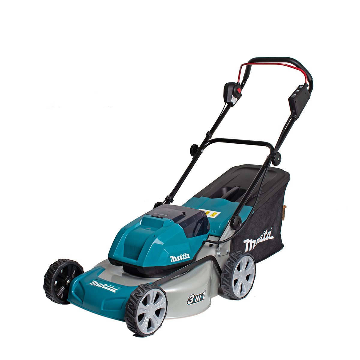 MAKITA รถเข็นตัดหญ้าไร้สาย 36 โวลต์ ความกว้างในการตัด 460 มม. รุ่น DLM460Z กำลังไฟ 1,450 วัตต์ ถังเก็บหญ้า 60 ลิตร ไม่รวมแบตเตอรี่-แท่นชาร์จ