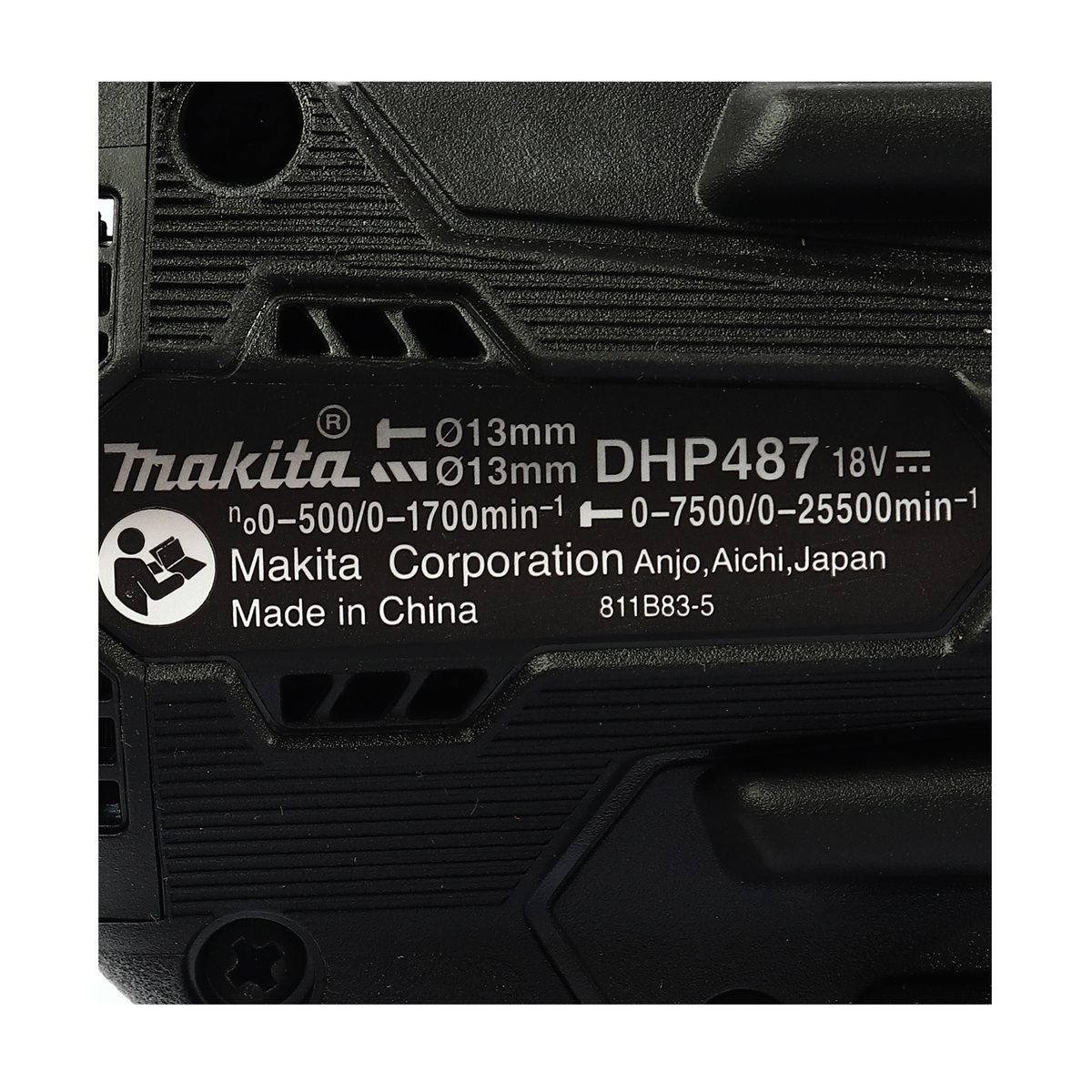 MAKITA ชุดสว่านกระแทกไร้สาย สีดำ 18V รุ่น DLX2414X7B ประกอบด้วยรุ่น DHP487+DTD157 รวมแบตเตอรี่-แท่นชาร์จ (มากีต้า)