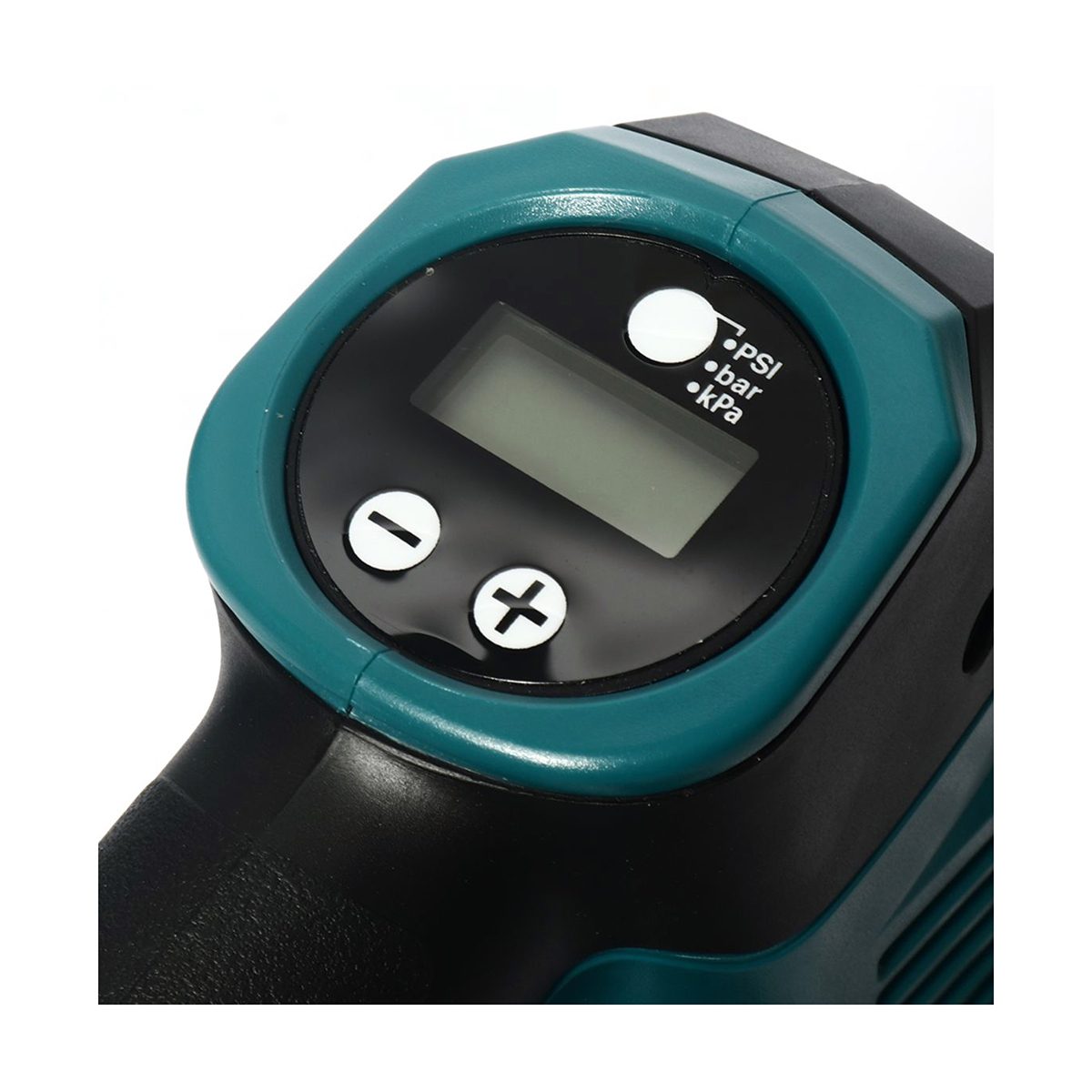 MAKITA เครื่องปั๊มลมไร้สาย 18 โวลต์ แรงดันอากาศสูงสุด 830 KPA (121 PSI) รุ่น DMP180Z สำหรับสูบลมยางรถยนต์และจักรยาน ลูกบอล ฯลฯ ไม่รวมแบตเตอร