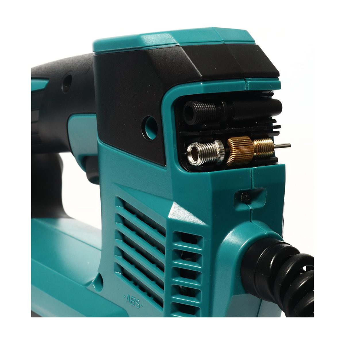 MAKITA เครื่องปั๊มลมไร้สาย 18 โวลต์ แรงดันอากาศสูงสุด 830 KPA (121 PSI) รุ่น DMP180Z สำหรับสูบลมยางรถยนต์และจักรยาน ลูกบอล ฯลฯ ไม่รวมแบตเตอร