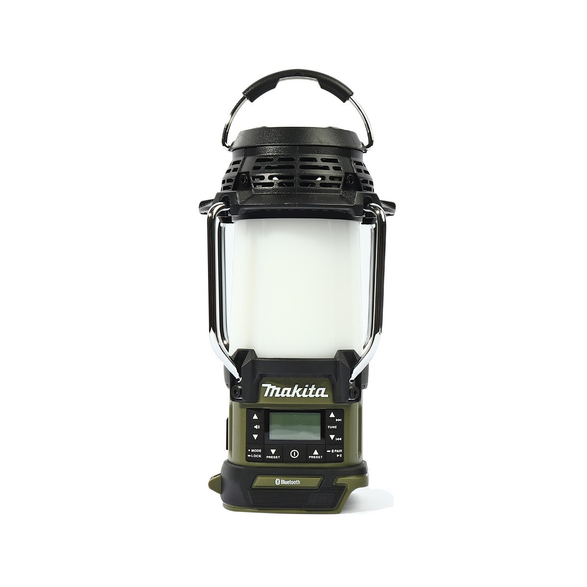 MAKITA ตะเกียงวิทยุไร้สาย 18V รุ่น DMR057O เชื่อมต่อไร้สายด้วย Bluetooth หรือ วิทยุ FM โหมดแสง 3 ฟังก์ชั่น เดย์ไลท์, เนเชอรัลไลท์ และ วอร์มไ