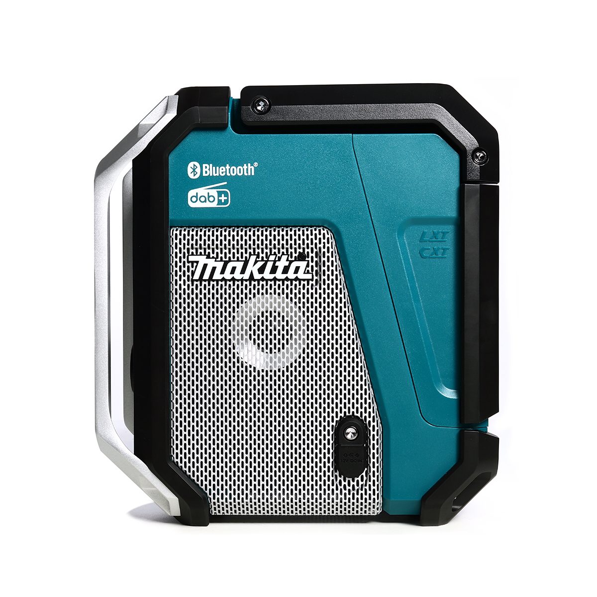 MAKITA วิทยุสนามไร้สาย รุ่น DMR115 รองรับแบตเตอรี่ 12 โวลต์ / 18 โวลต์ และ AC 220V พร้อม Bluetooth ไม่รวมแบตเตอรี่-แท่นชาร์จ (มากีต้า)