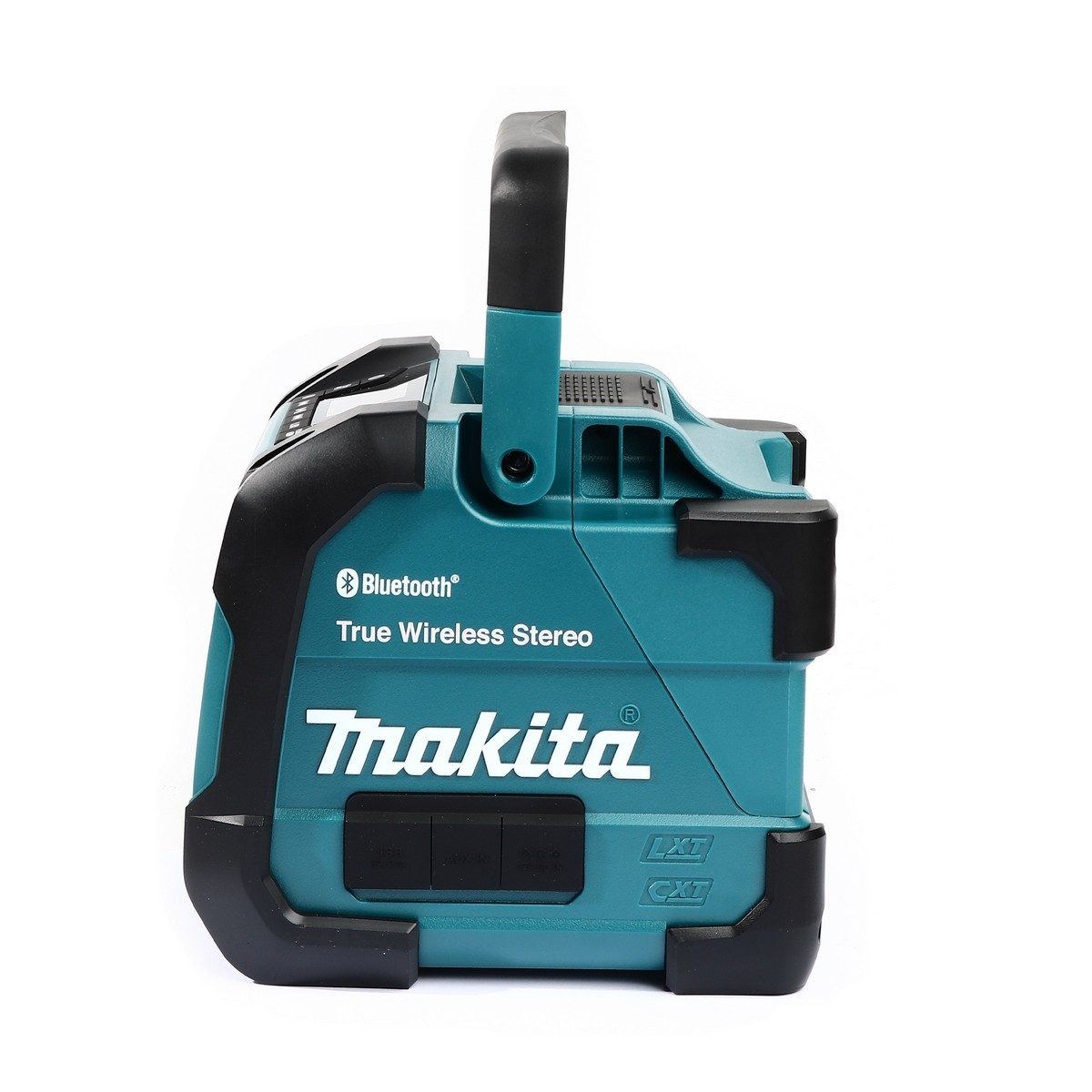 MAKITA ลำโพงบลูทูธไร้สาย รุ่น DMR203 รองรับแบตเตอรี่ 12 โวลต์ / 18 โวลต์ เชื่อมต่อผ่าน Bluetooth เวอร์ชั่น 5.0 ไม่รวมแบตเตอรี่-แท่นชาร์จ (มา