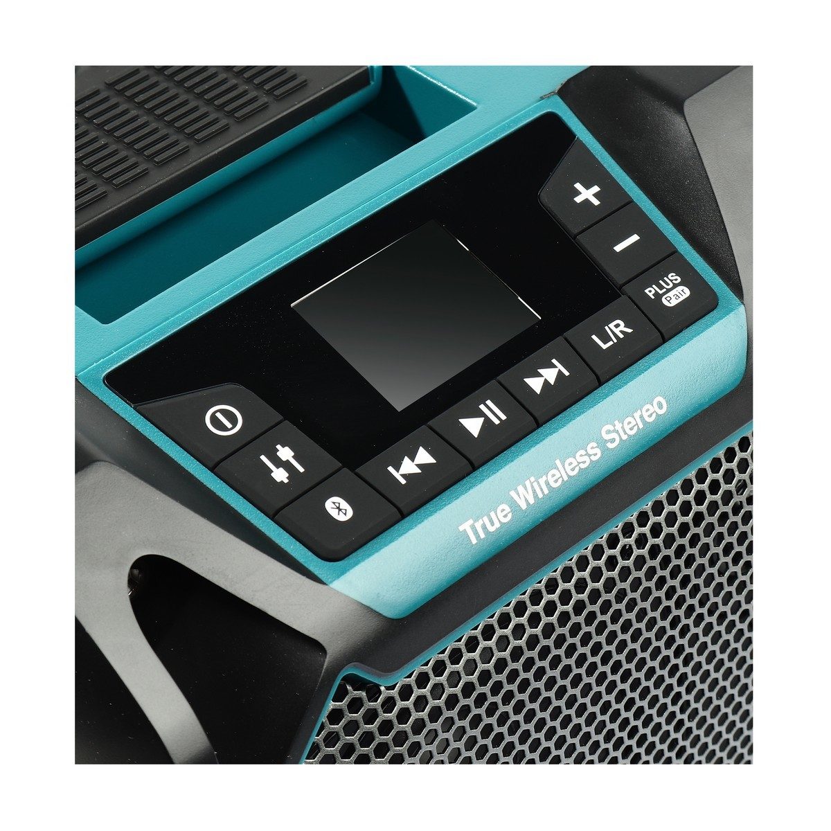 MAKITA ลำโพงบลูทูธไร้สาย รุ่น DMR203 รองรับแบตเตอรี่ 12 โวลต์ / 18 โวลต์ เชื่อมต่อผ่าน Bluetooth เวอร์ชั่น 5.0 ไม่รวมแบตเตอรี่-แท่นชาร์จ (มา