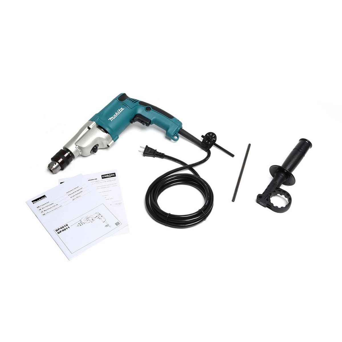 MAKITA สว่านไฟฟ้า 2 สปีด ขนาด 1/2 นิ้ว กำลังไฟ 720 วัตต์ รุ่น DP-4010 ความเร็วรอบสูงสุด 0-2,900 รอบ/นาที สามารถปรับซ้ายขวาได้ หัวสว่านแบบสวม