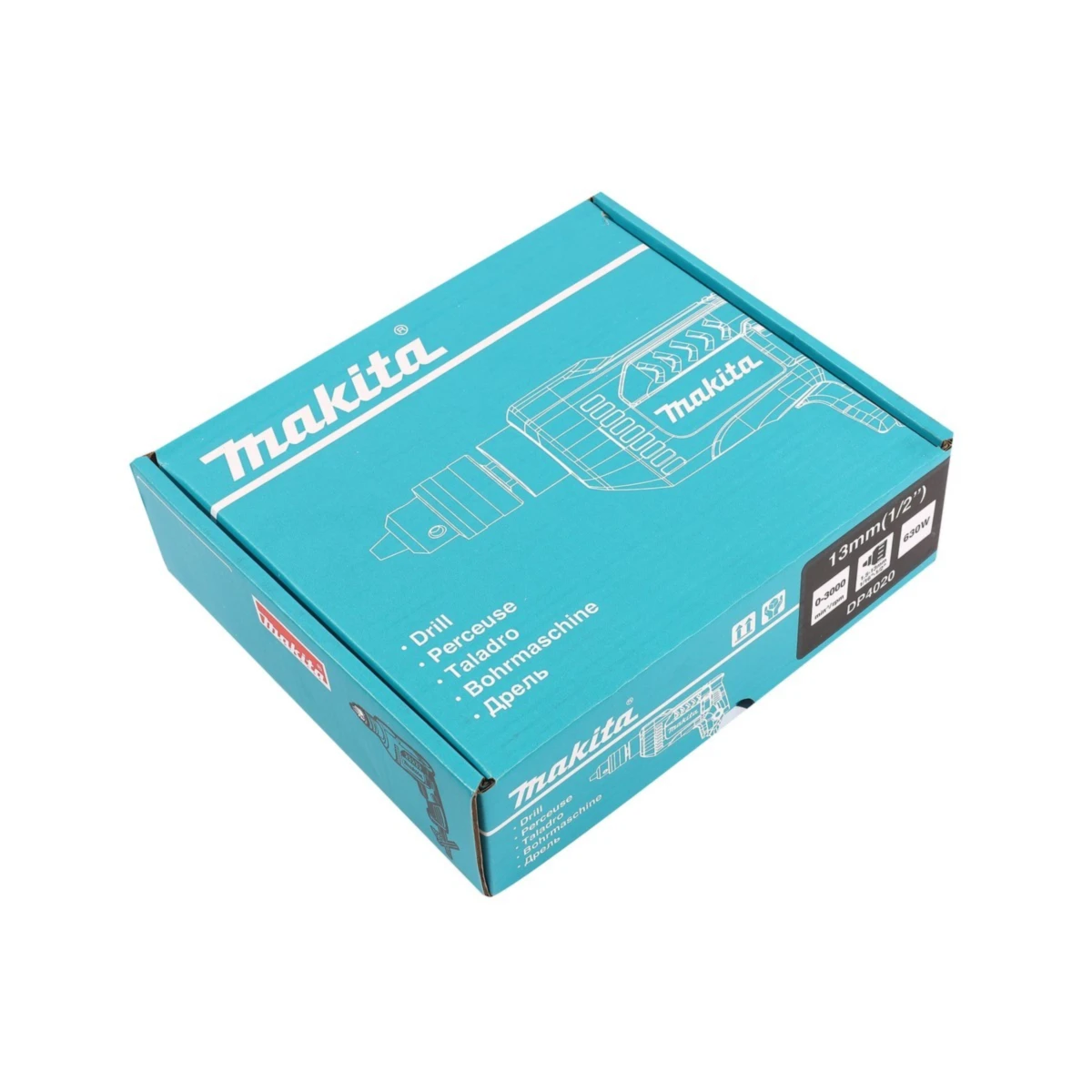MAKITA สว่านไฟฟ้า ขนาด 1/2 นิ้ว กำลังไฟ 630 วัตต์ รุ่น DP4020 เจาะเหล็ก 13 มม. เจาะไม้ 30 มม. ความเร็วรอบตัวเปล่าสูงสุด 0 - 3,000 รอบ/นาที (