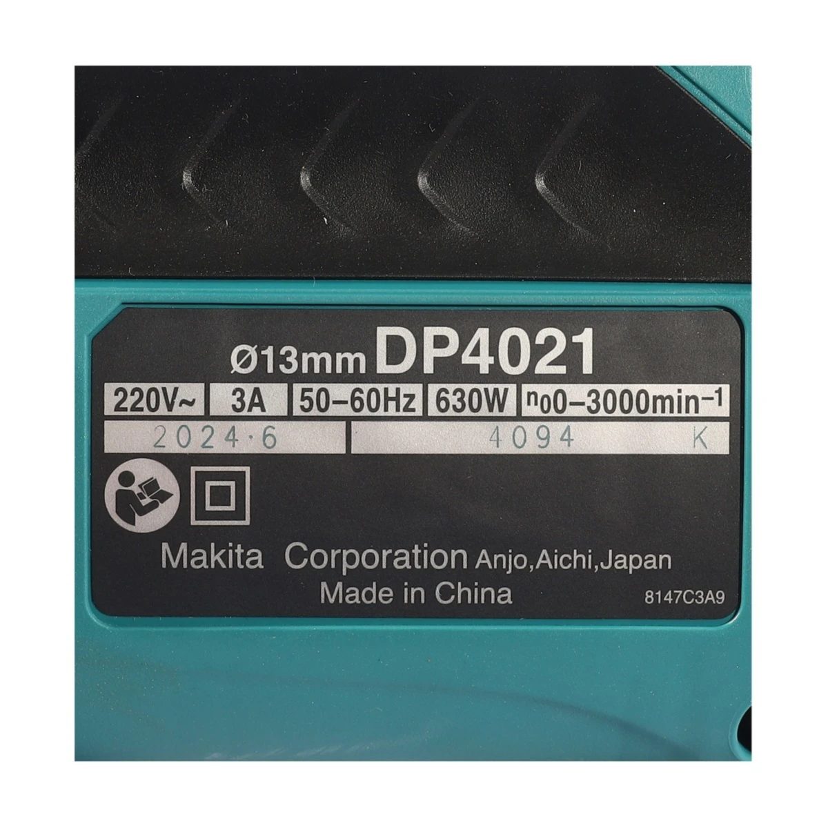 MAKITA สว่านไฟฟ้า ขนาด 1/2 นิ้ว กำลังไฟ 630 วัตต์ รุ่น DP4021 หัว Keyless เจาะเหล็ก 13 มม. เจาะไม้ 30 มม. ความเร็วรอบตัวเปล่าสูงสุด 0 - 3,00