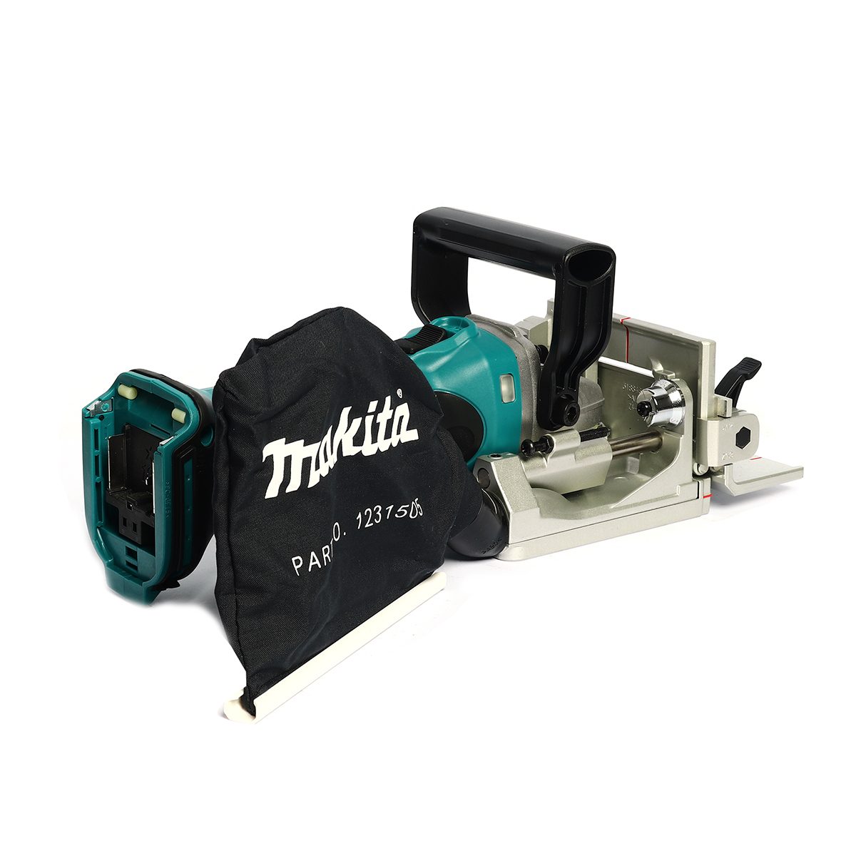 เครื่องเซาะร่องไร้สาย 18 โวลต์ มากีต้า (MAKITA) รุ่น DPJ180Z เส้นผ่าศูนย์กลางใบตัด 100 มม. (4 นิ้ว) ความลึกสุดที่ตัดได้ 20 มม. (3/4 นิ้ว) มี