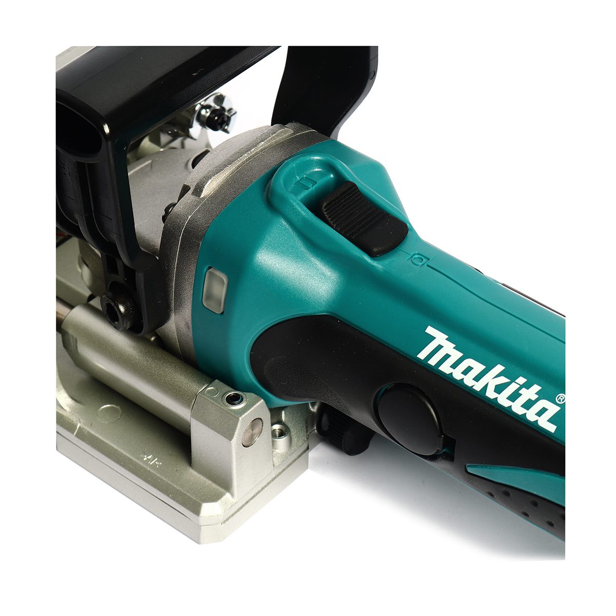 เครื่องเซาะร่องไร้สาย 18 โวลต์ มากีต้า (MAKITA) รุ่น DPJ180Z เส้นผ่าศูนย์กลางใบตัด 100 มม. (4 นิ้ว) ความลึกสุดที่ตัดได้ 20 มม. (3/4 นิ้ว) มี