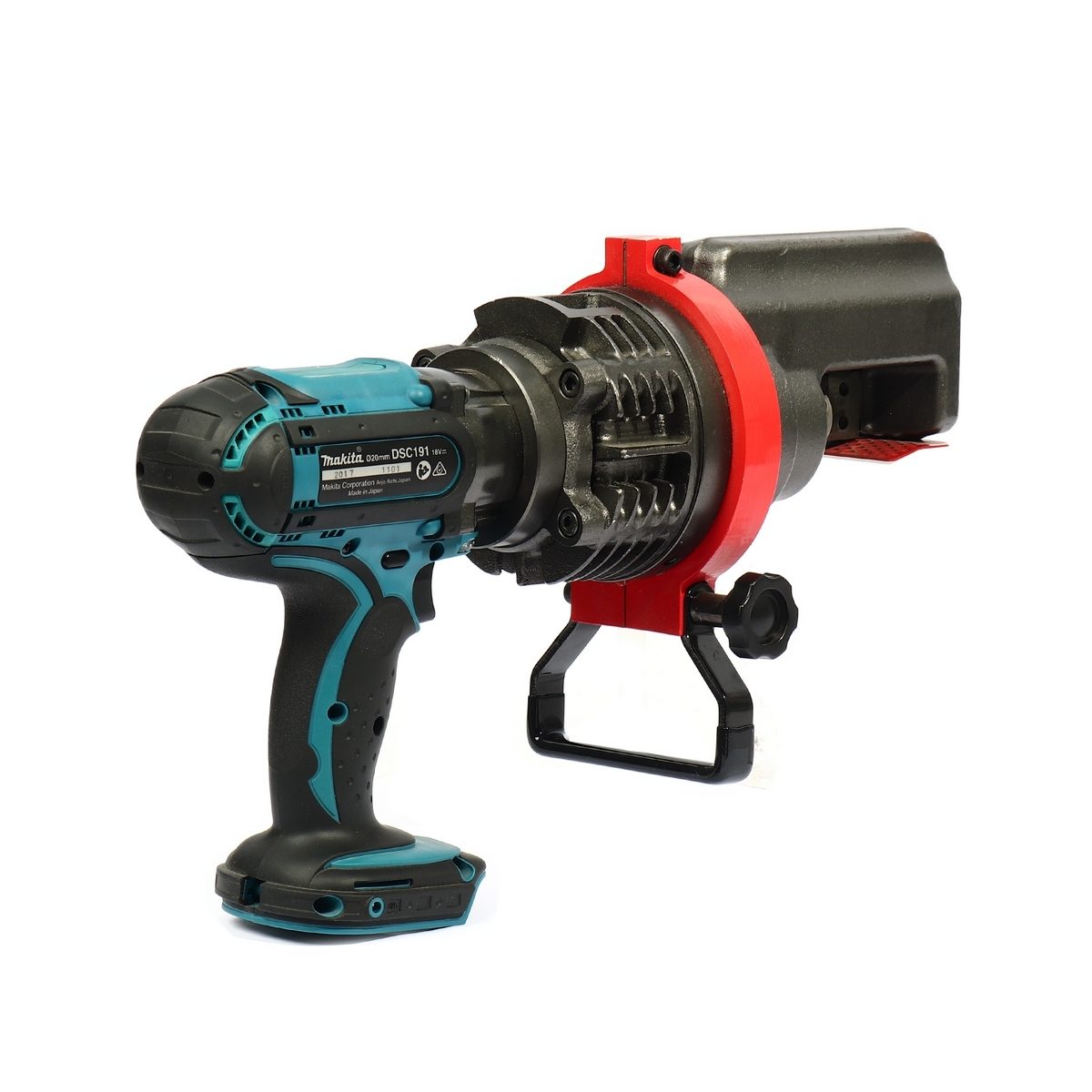 MAKITA เครื่องตัดเหล็กเส้นไร้สาย 18 โวลต์ ขนาด 20 มม. รุ่น DSC191Z ไม่รวมแบตเตอรี่และแท่นชาร์จ (มากีต้า)