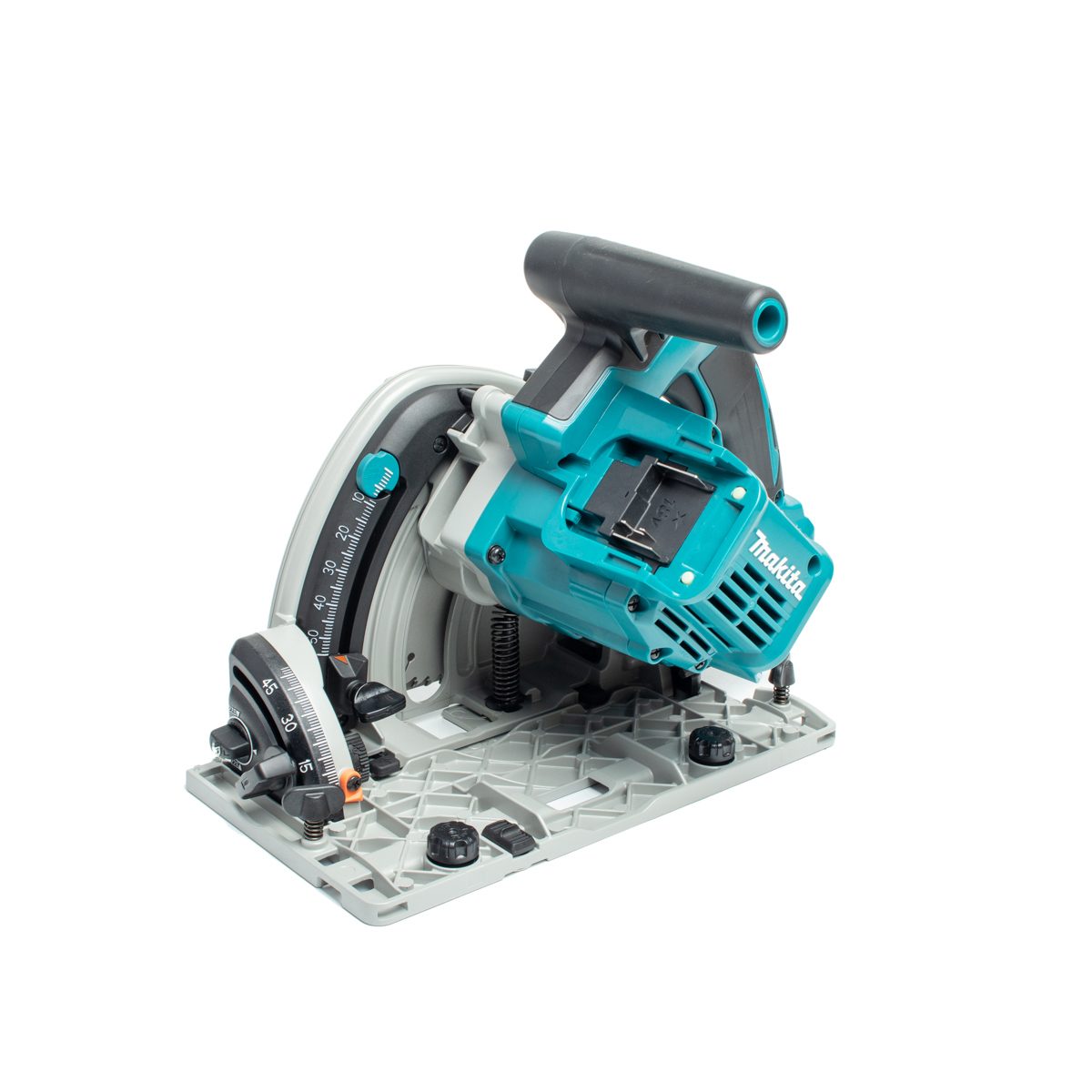 MAKITA เลื่อยวงเดือนตัดตามราง 36 โวลต์ ขนาด 6 นิ้ว รุ่น DSP600Z ความเร็วรอบตัวเปล่า 6,300 รอบ/นาที ไม่รวมแบตเตอรี่-แท่นชาร์จ (มากีต้า)