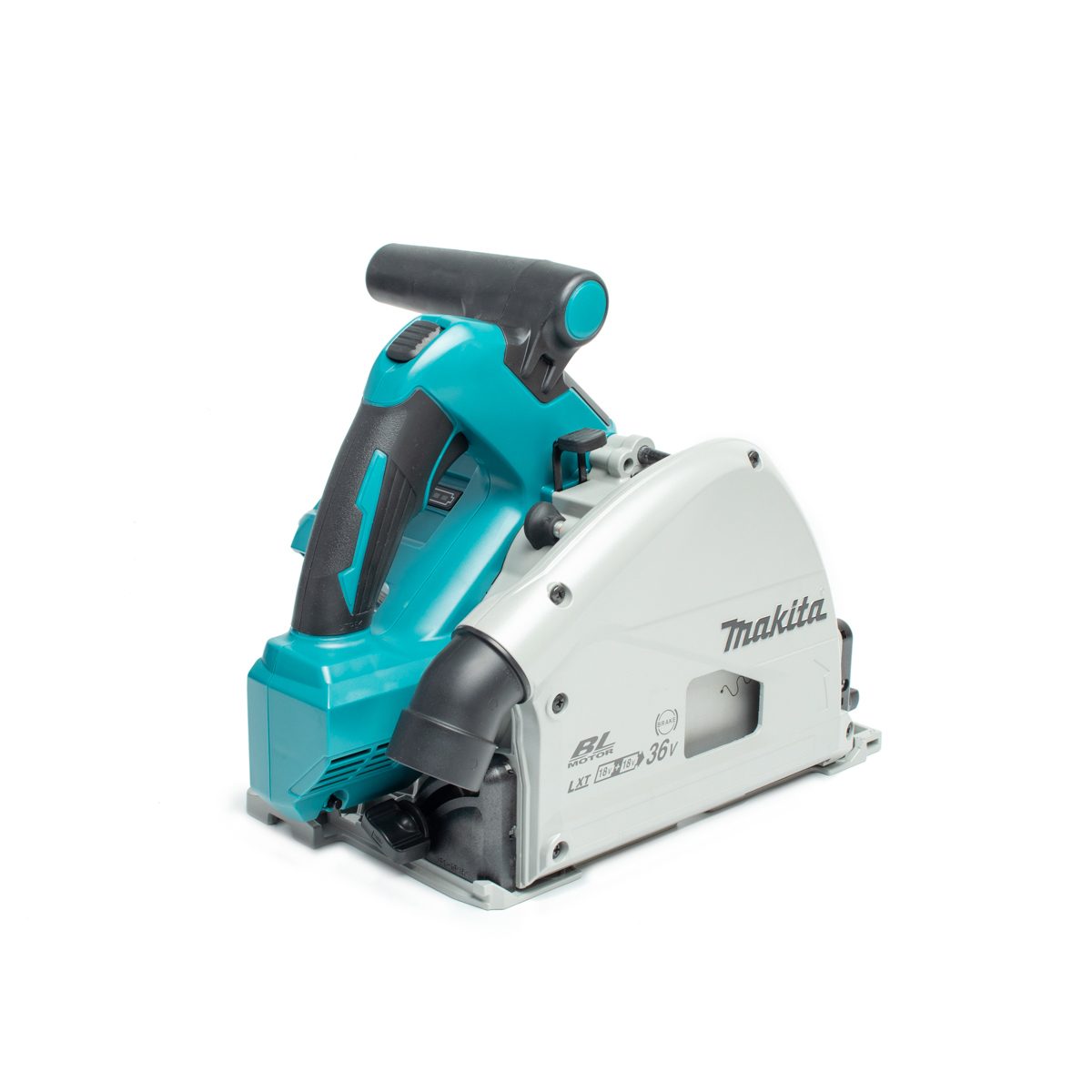 MAKITA เลื่อยวงเดือนตัดตามราง 36 โวลต์ ขนาด 6 นิ้ว รุ่น DSP600Z ความเร็วรอบตัวเปล่า 6,300 รอบ/นาที ไม่รวมแบตเตอรี่-แท่นชาร์จ (มากีต้า)