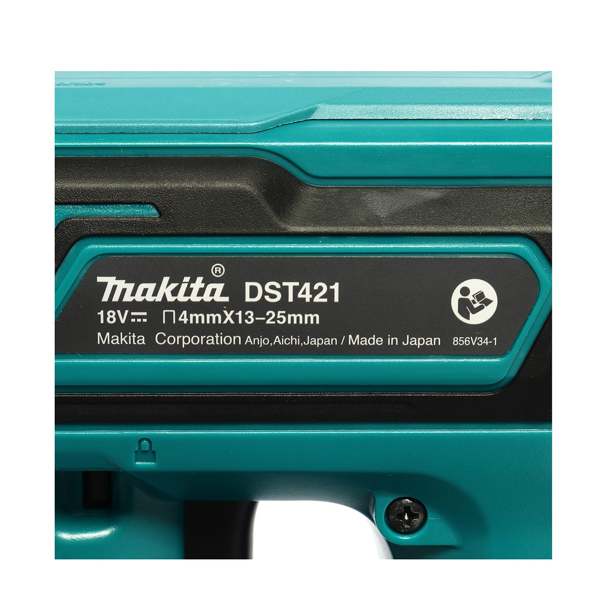 MAKITA แม็กยิงตะปูไร้สาย 18V รุ่น DST421ZK ขนาด 13-25 มม. บรรจุตะปู 100 ชิ้น ไม่รวมแบตเตอรี่-แท่นชาร์จ (มากีต้า)