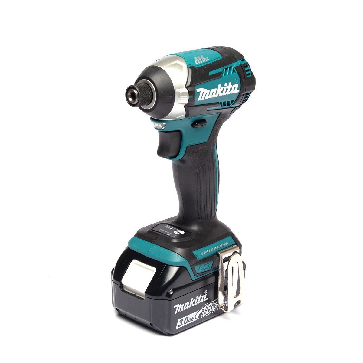 MAKITA สว่านอิมแพคไร้สาย 18V รุ่น DTD154RFE ก้านหกเหลี่ยม 1/4 นิ้ว แรงบิดสูงสุด 175 NM รวมแบตเตอรี่-แท่นชาร์จ (มากีต้า)