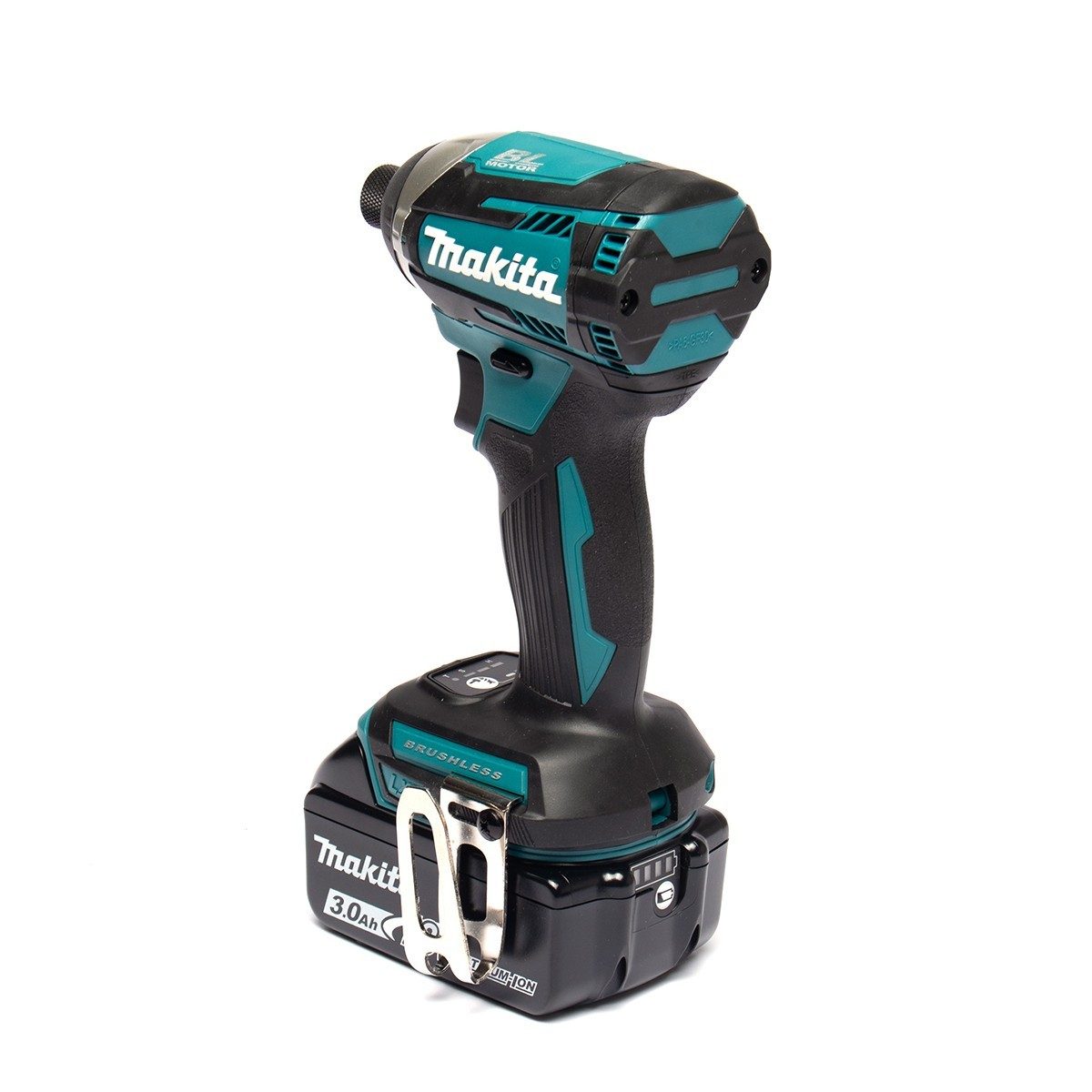 MAKITA สว่านอิมแพคไร้สาย 18V รุ่น DTD154RFE ก้านหกเหลี่ยม 1/4 นิ้ว แรงบิดสูงสุด 175 NM รวมแบตเตอรี่-แท่นชาร์จ (มากีต้า)