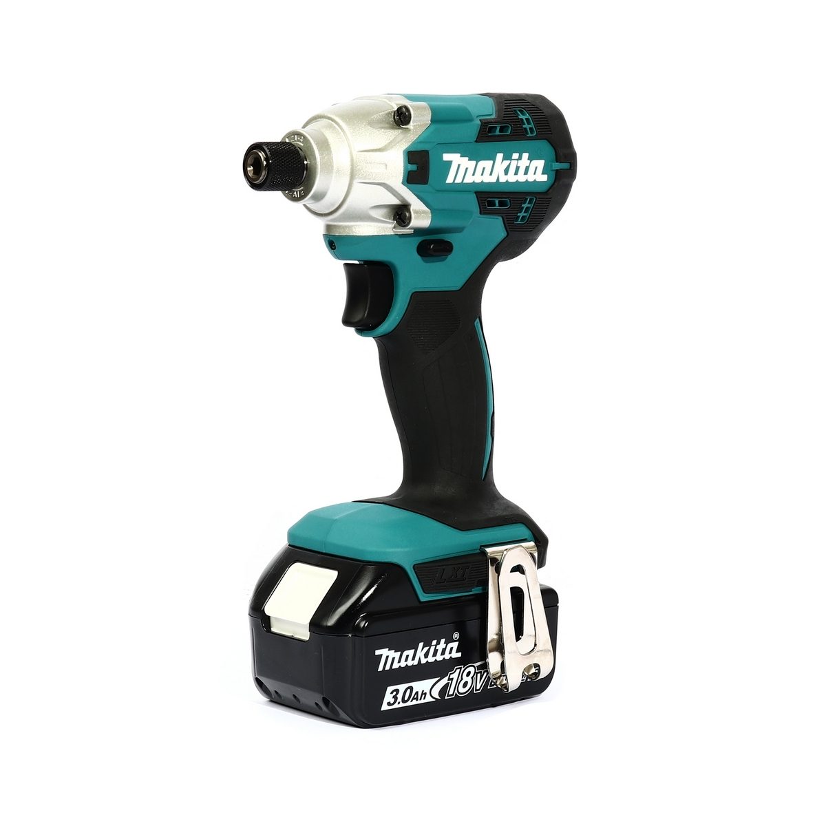 ชุดสว่านไขควงไร้สาย 18 โวลต์ มากีต้า (MAKITA) รุ่น DTD156SF1J พร้อมแบตเตอรี่และแท่นชาร์จ ขนาดแกน 6.35 มม. (1/4 นิ้ว) แรงบิดสูงสุด 155 นิวตัน