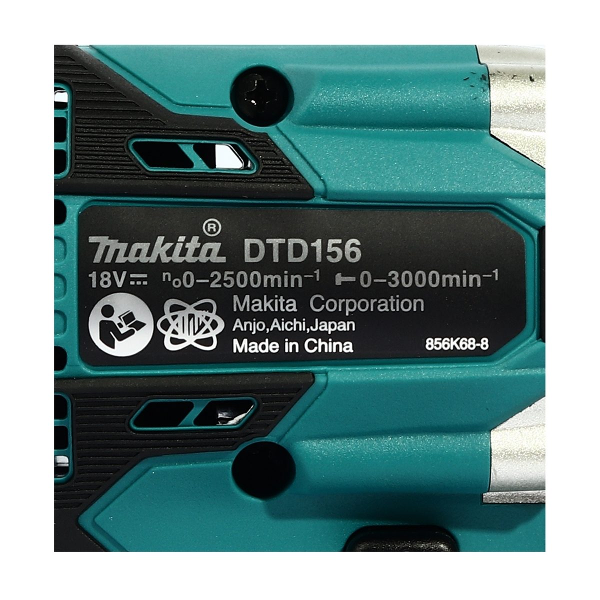 ชุดสว่านไขควงไร้สาย 18 โวลต์ มากีต้า (MAKITA) รุ่น DTD156SF1J พร้อมแบตเตอรี่และแท่นชาร์จ ขนาดแกน 6.35 มม. (1/4 นิ้ว) แรงบิดสูงสุด 155 นิวตัน