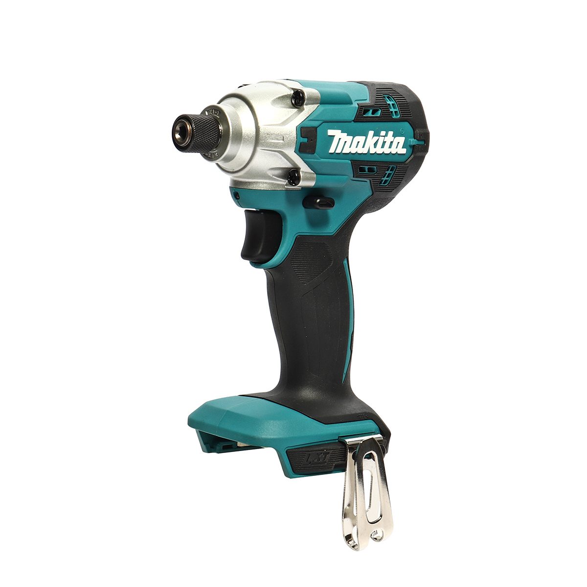 สว่านไขควงไร้สาย 18 โวลต์ มากีต้า (MAKITA) รุ่น DTD156Z ขนาดแกน 6.35 มม. (1/4 นิ้ว) แรงบิดสูงสุด 155 นิวตันเมตร อัตรากระแทกต่อนาที 0 - 3,000