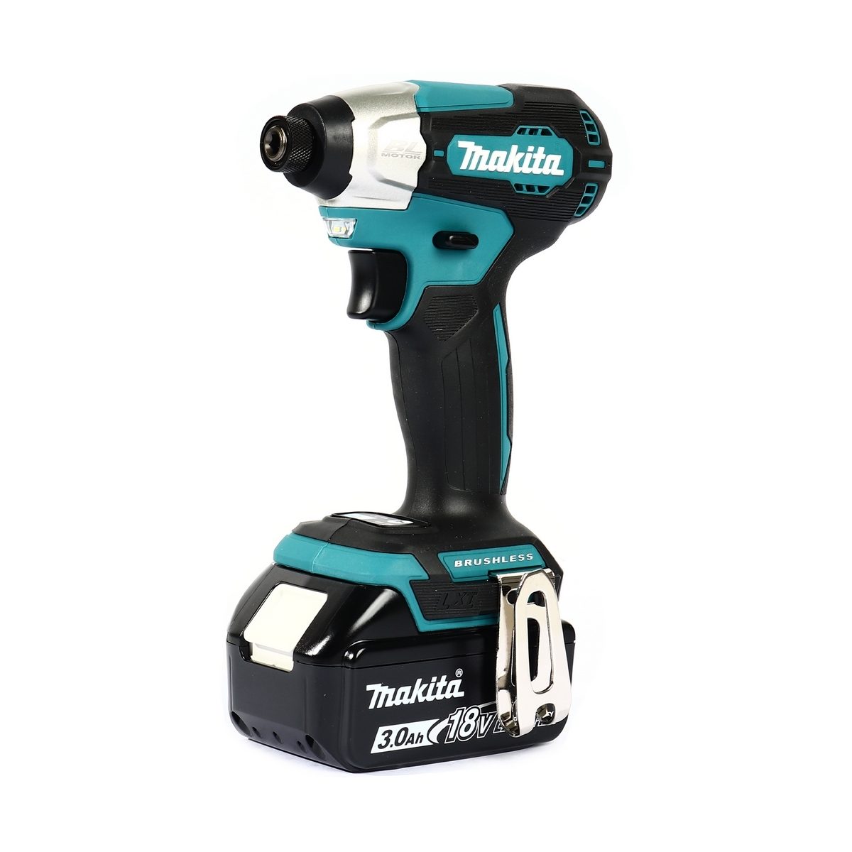MAKITA (มากีต้า) สว่านกระแทกไร้สาย 18V รุ่น DTD157RFJ แรงบิดสูงสุด 140 นิวตันเมตร มอเตอร์ไร้แปรงถ่าน สามารถทำงานในพื้นที่แคบได้ (พร้อมแบตเตอ