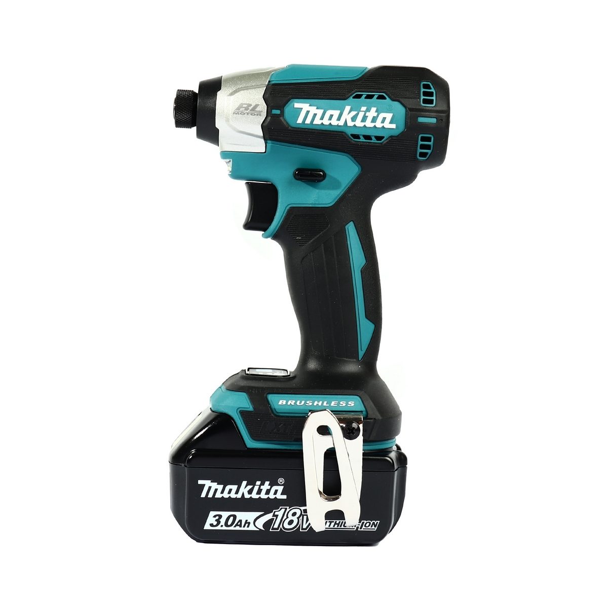 MAKITA (มากีต้า) สว่านกระแทกไร้สาย 18V รุ่น DTD157RFJ แรงบิดสูงสุด 140 นิวตันเมตร มอเตอร์ไร้แปรงถ่าน สามารถทำงานในพื้นที่แคบได้ (พร้อมแบตเตอ