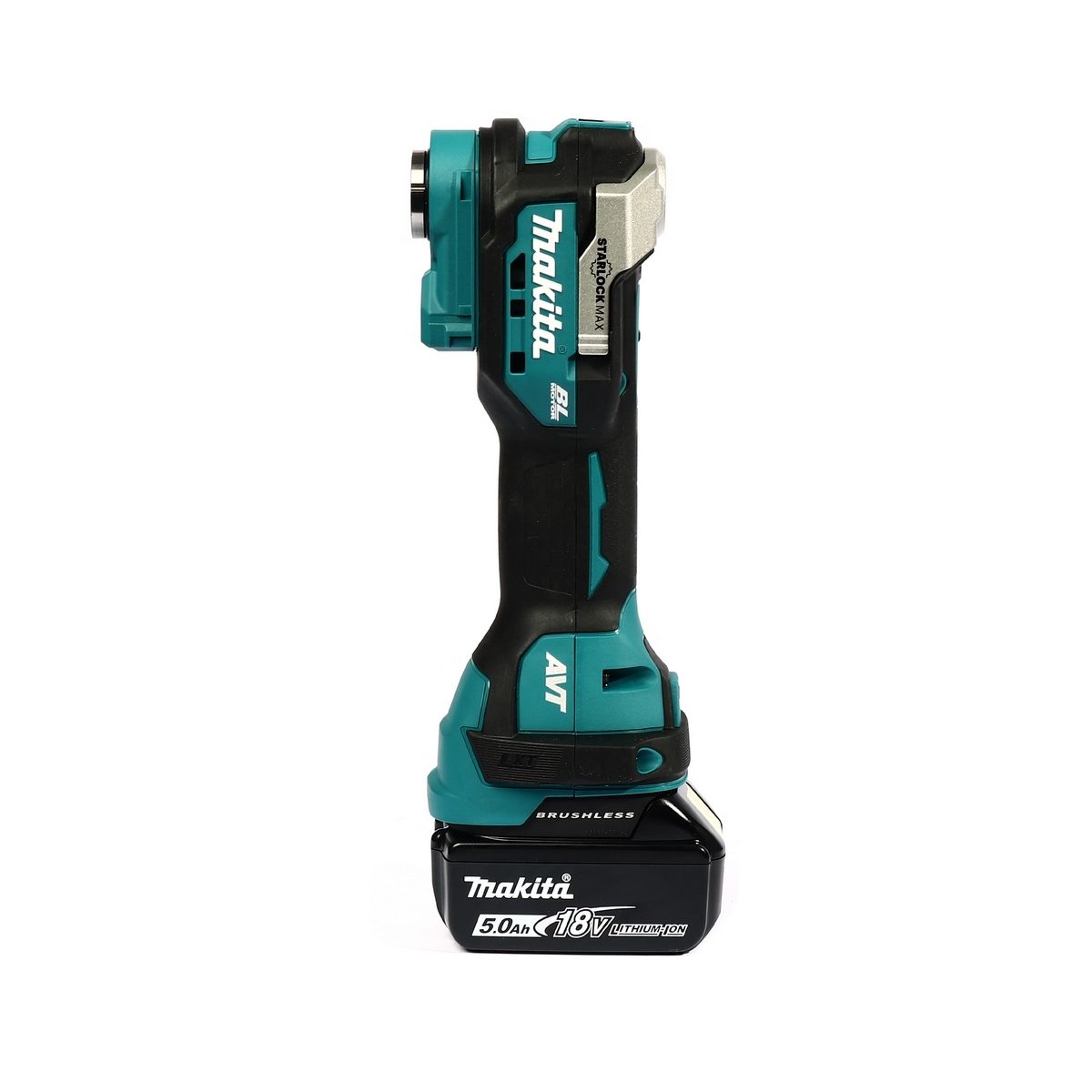 MAKITA เครื่องมืออเนกประสงค์ไร้สาย 18 โวลต์ รุ่น DTM52RTJX1 อัตราการสั่น 10,000-20,000 ครั้ง/นาที รวมแบตเตอรี่-แท่นชาร์จ (มากีต้า)