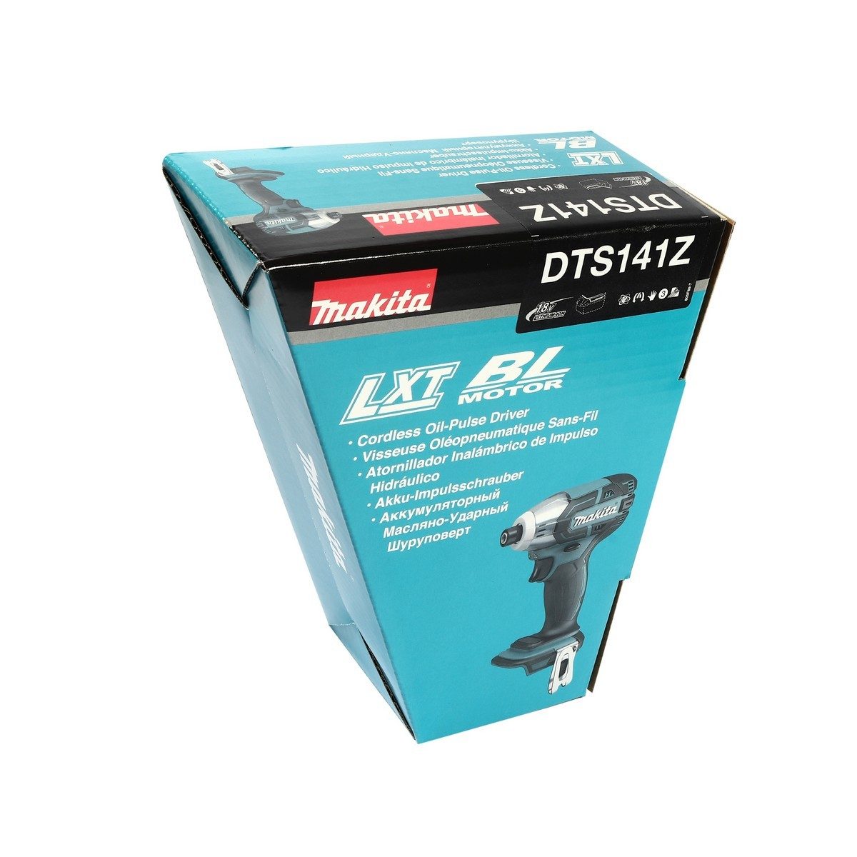 MAKITA สว่านไขควงกระแทกไร้สาย 18 โวลต์ 1/4 นิ้ว รุ่น DTS141Z แรงบิดสูงสุด 40 นิวตันเมตร ไม่รวมแบตเตอรี่และแท่นชาร์จ (มากีต้า)