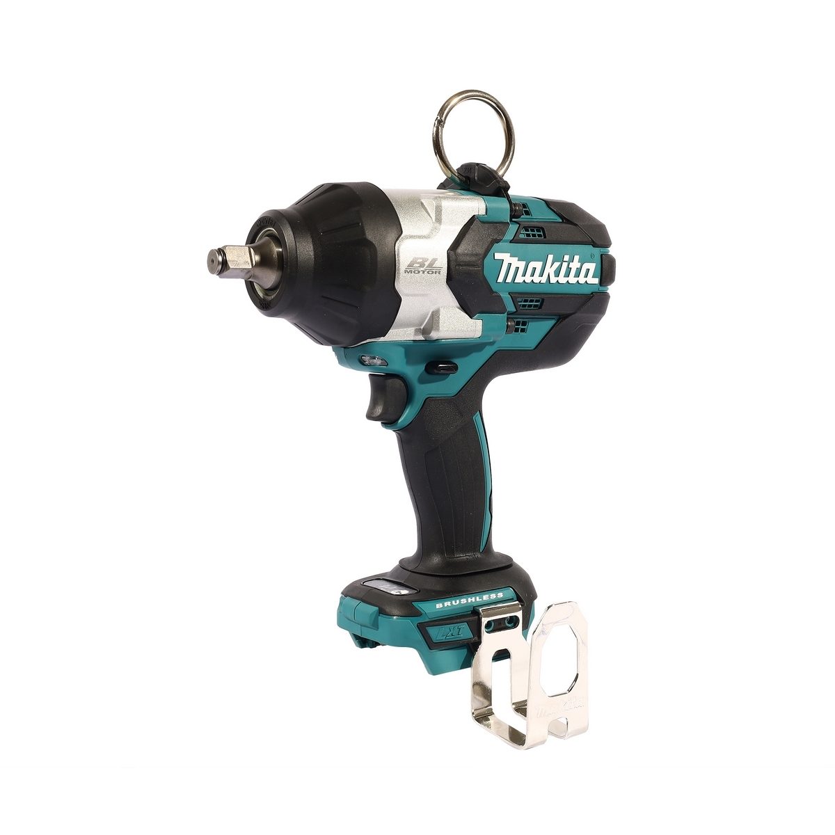 MAKITA เครื่องขันบล๊อกไร้สาย 18 โวลต์ 1/2 นิ้ว + สายสะพาย รุ่น DTW1002ZX2 แรงบิดสูงสุด 1,000 นิวตันเมตร ไม่รวมแบตเตอรี่และแท่นชาร์จ (มากีต้า
