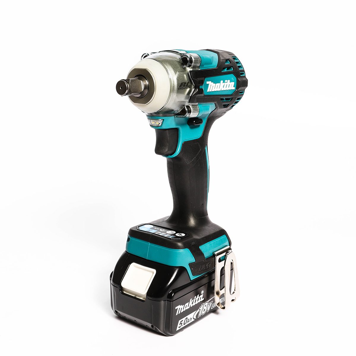 MAKITA เครื่องขันบล๊อกไร้สาย 18 โวลต์ 1/2 นิ้ว รุ่น DTW300RTJ แรงบิดสูงสุด 330 นิวตันเมตร รวมแบตเตอรี่และแท่นชาร์จ (มากีต้า)