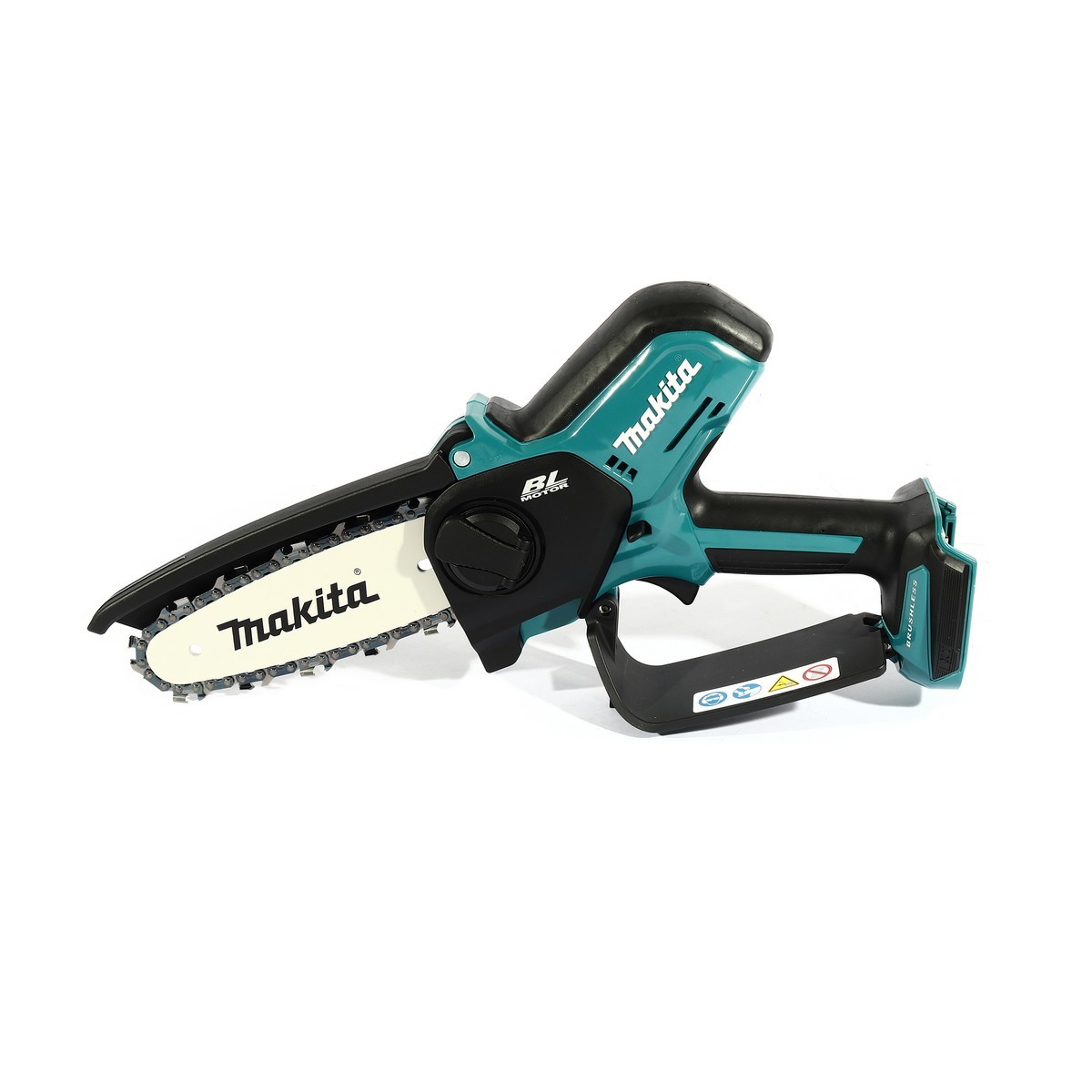 MAKITA เลื่อยโซ่ไร้สาย 18 โวลต์ 6 นิ้ว รุ่น DUC150Z ความเร็วโซ่สูงสุด 8.0 เมตร/ วินาที ถังน้ำมัน 55 มล. มอเตอร์ BL ไม่รวมแบตเตอรี่-แท่นชาร์จ