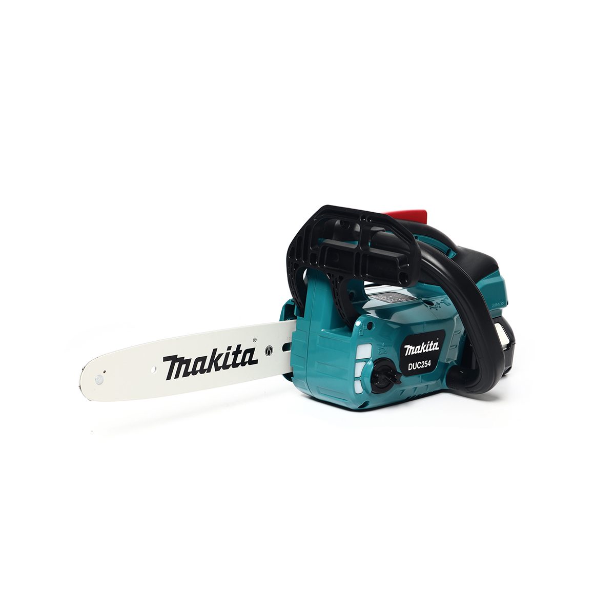 MAKITA เลื่อยโซ่ไร้สาย 18 โวลต์ ความยาวบาร์ 10 นิ้ว (250 มม.) รุ่น DUC254RF ถังน้ำมันโซ่ 140 มล. มอเตอร์ไร้แปรงถ่าน รวมแบตเตอรี่-แท่นชาร์จ (