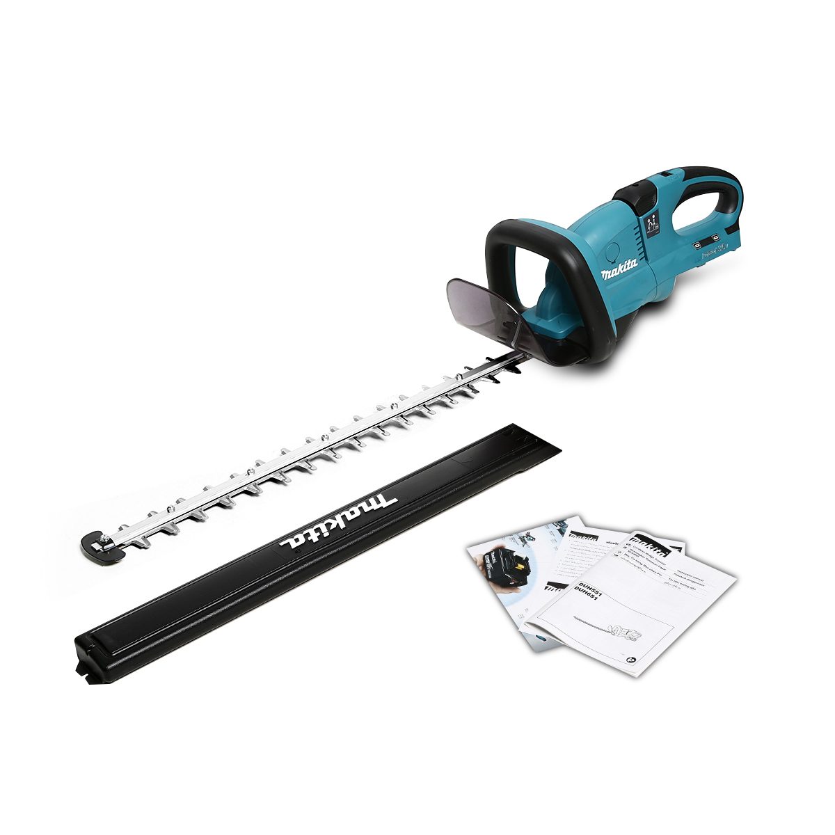 MAKITA เครื่องเล็มพุ่มไร้สาย 36 โวลต์ ความยาวใบมีด 550 มม. รุ่น DUH551Z ความเร็วช่วงชัก 2,000 - 3,000 ครั้ง/นาที ไม่รวมแบตเตอรี่-แท่นชาร์จ (
