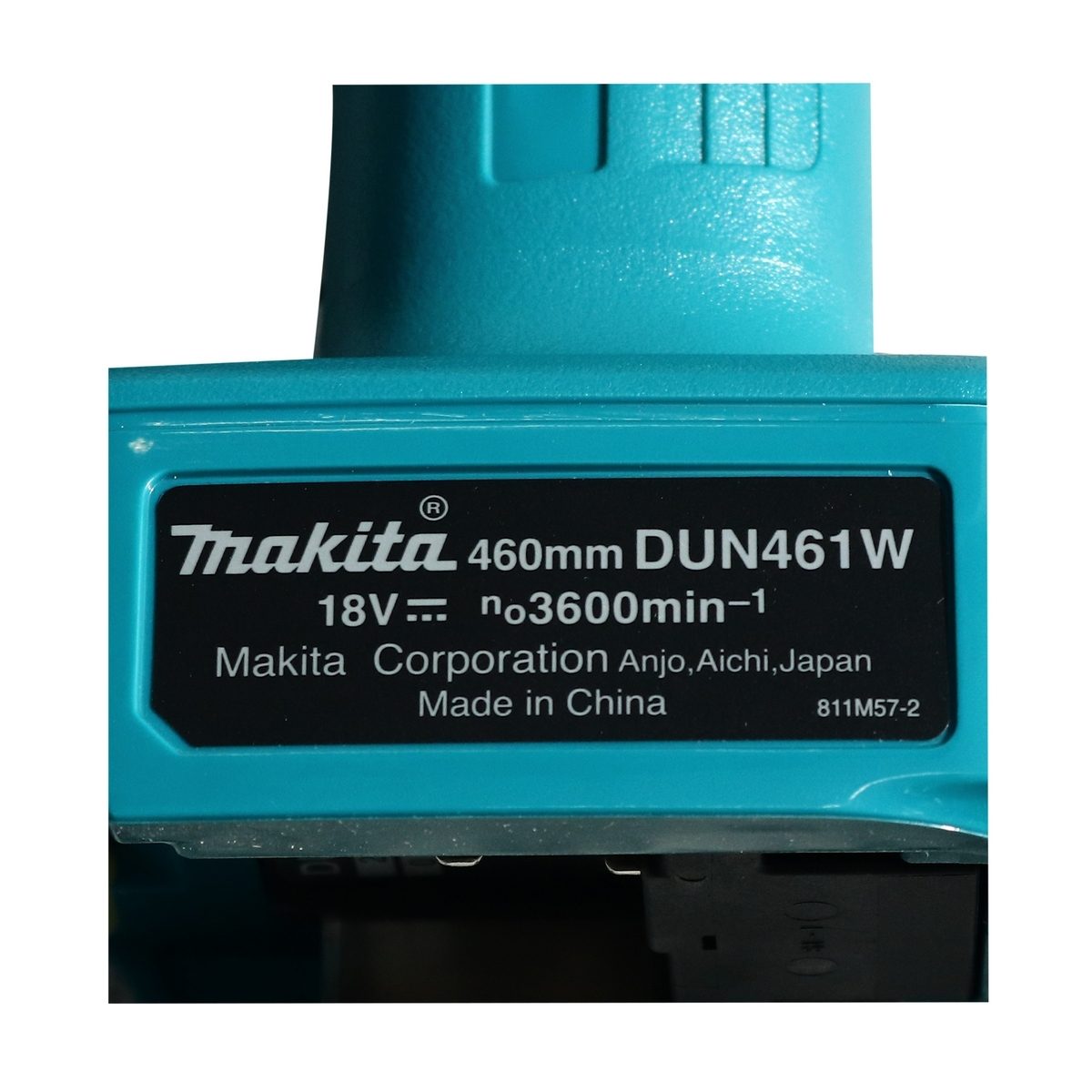 MAKITA เครื่องเล็มพุ่มไร้สาย 18 โวลต์ ความยาวใบมีด 460 มม. รุ่น DUN461WZ กำลังไฟ 250 วัตต์ ตัดสูงสุด 18 มม. ไม่รวมแบตเตอรี่-แท่นชาร์จ (มากีต